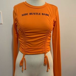 FashionNova Long Sleeve Crop top